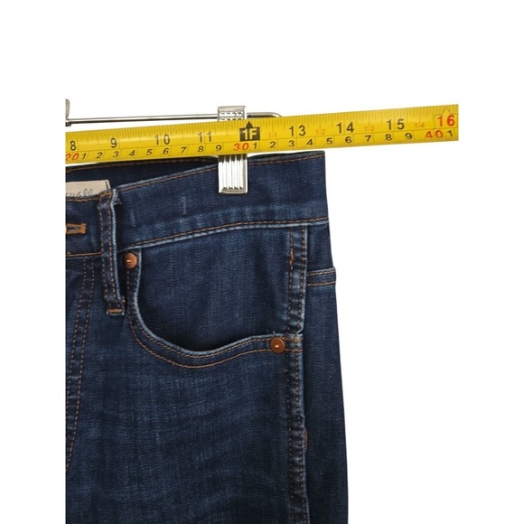 Madewell Jeans Size 25 10" High Rise Skinny Dark Wash Casual Stretch Comfort‎ - Picture 7 of 11